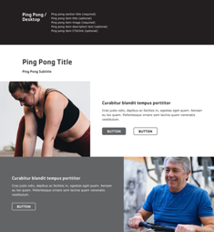Ping Pong Desktop design